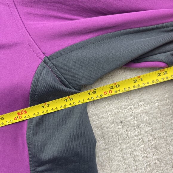 Rossignol Cross country XC skiing Jacket Wom L Purple Softshell Lightweight - Picture 7 of 14